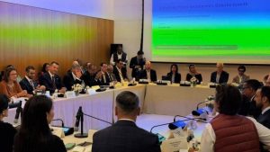 Arief Nasrudin, Direktur Utama PAM JAYA, saat menghadiri forum CEO Global di Sidang Umum PBB ke-81 di New York membahas solusi krisis air untuk mencapai target 100% layanan.